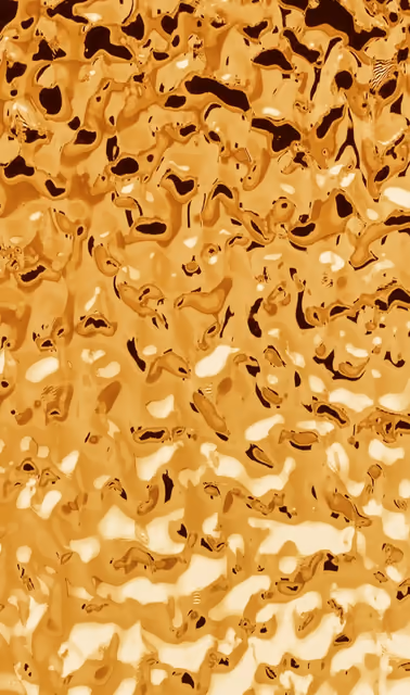 Ripple Gold Mirror finish