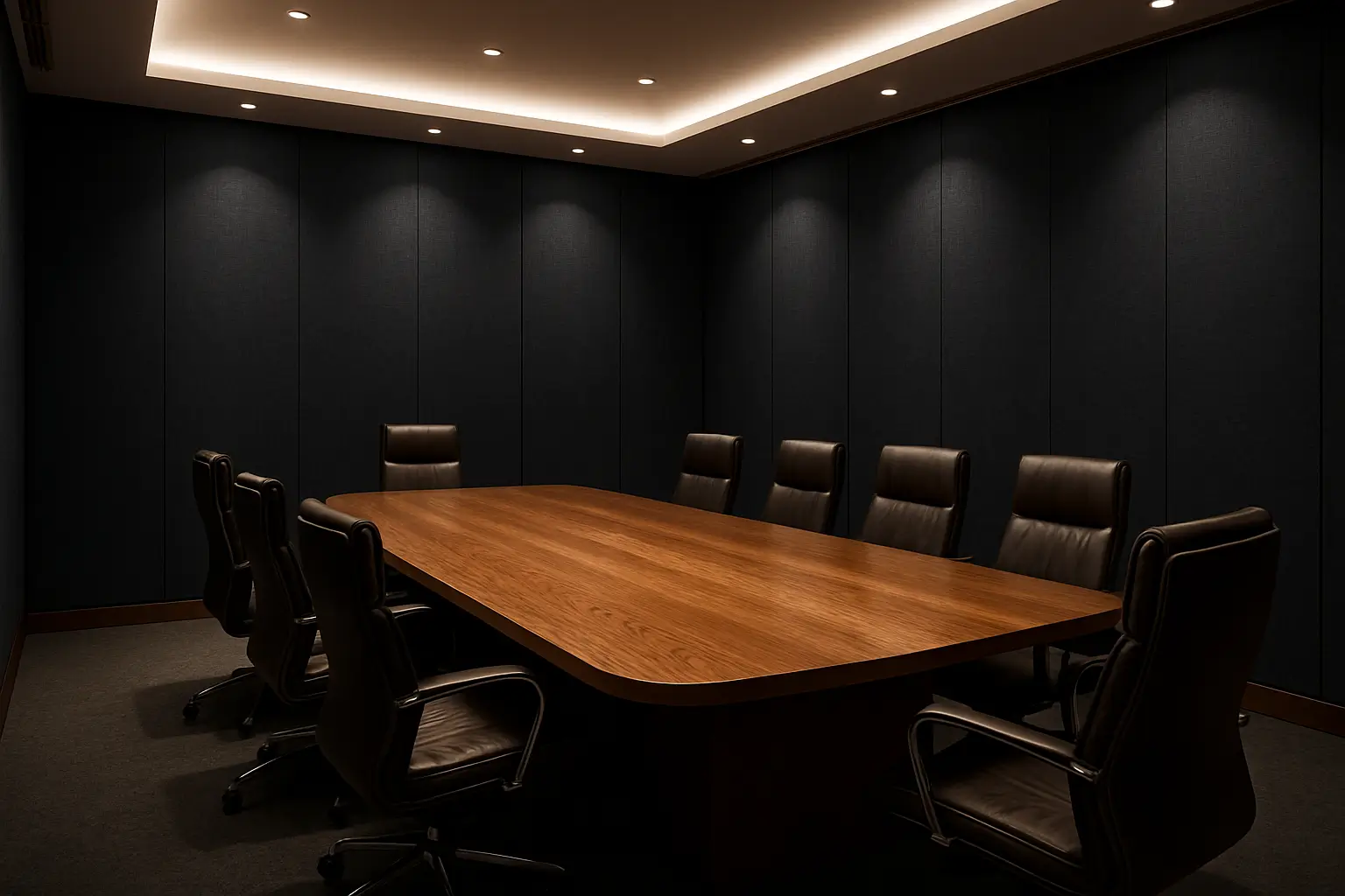 Executive Commercial fluted panel application