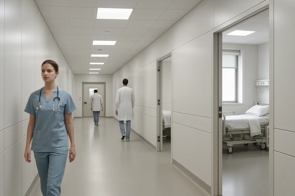 Healthcare Excellence fireproof board application showcase