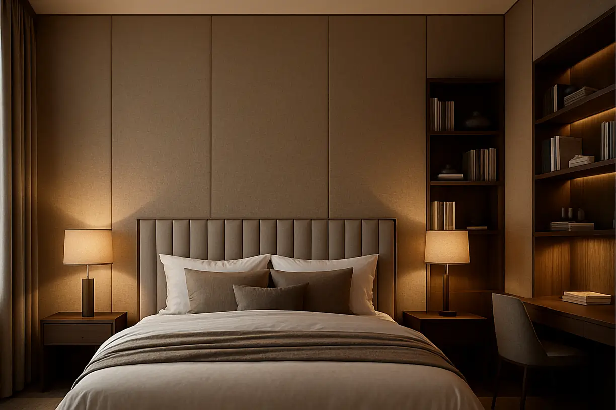 Luxury Residential fluted panel application