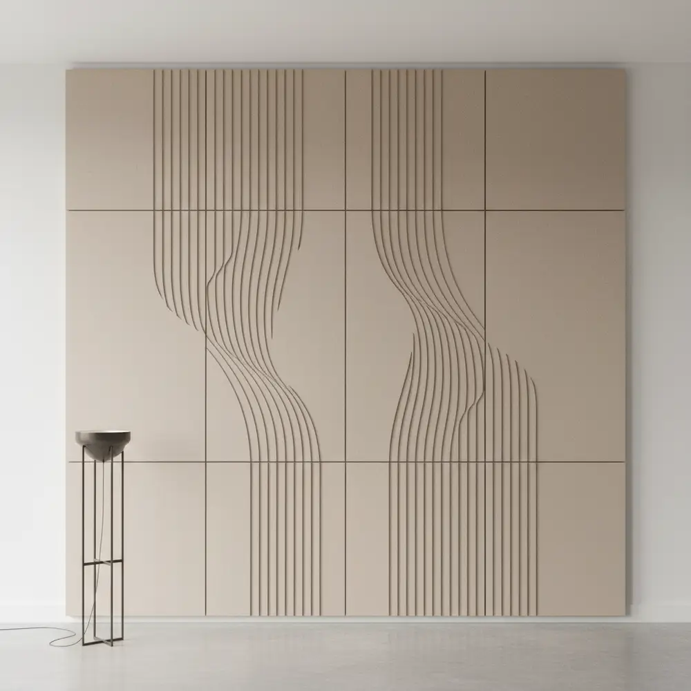 Narrow Groove Precision fluted pattern