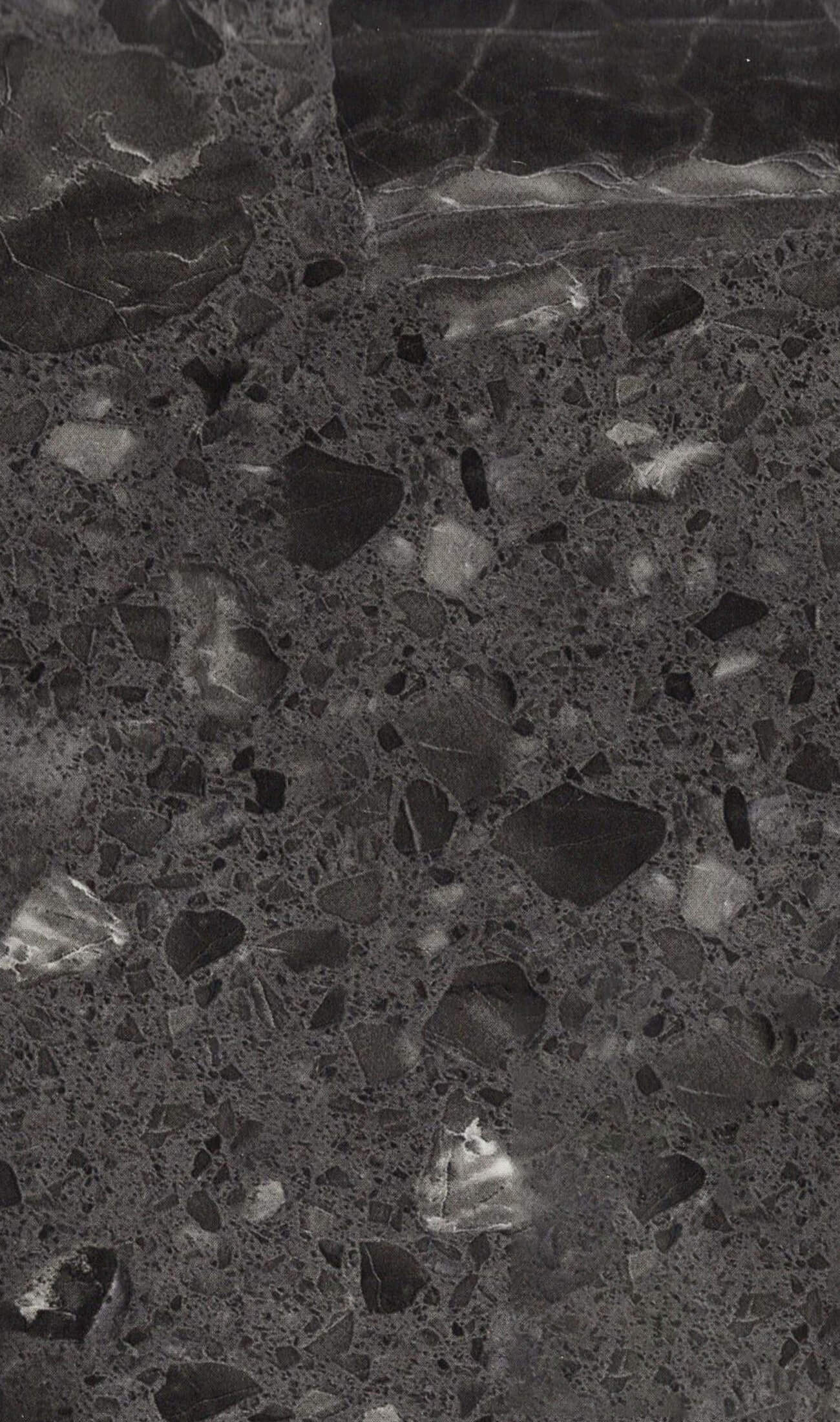 Dark Grey & Black stone pattern