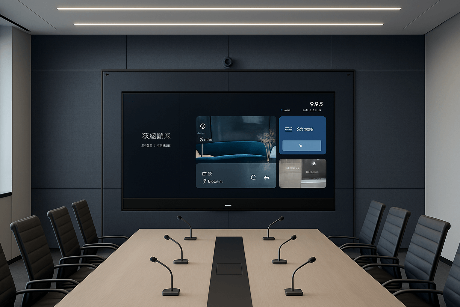 Corporate Excellence SPC background wall application