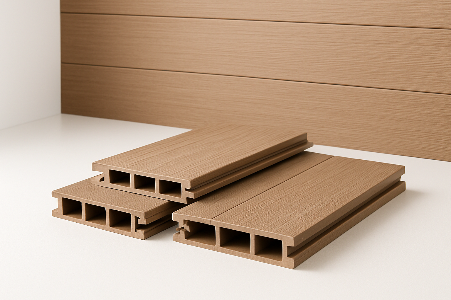 WPC Hollow Seamless Locking Boards Technology Showcase